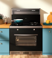 生活不拆分，美的集成灶WX08塑造一体化厨间