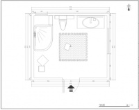 以德立淋浴房为核心，打造莫兰迪色清新卫生间
