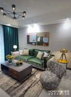 居致:复古现代简约风格居室,装出新时尚