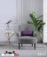 盈家宅品:让客厅不显凌乱,休闲椅这样选搭