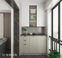 维意定制中型阳台收纳定做升级，1㎡更当3㎡用！