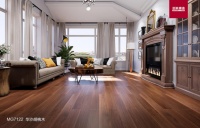 有颜值有质感，难怪这款圣象康逸新品华沙胡桃木这么火！