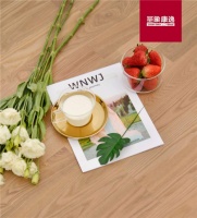 温暖奶茶色 圣象KB5306科西嘉白蜡给生活加点甜