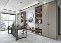 柏厨家居定制父亲书房 见天地 见家庭 见自己