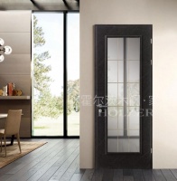 黄色墙面搭配这样的门，即刻点亮平淡生活