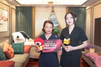 如鱼得水消费者刘女士：窗帘要亲身感受才知品质高低