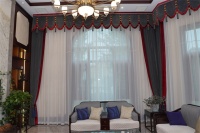 如鱼得水消费者熊女士：窗帘可退换让我们购买更放心