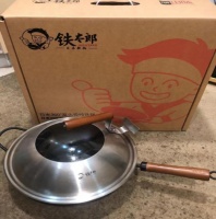 纯无涂层日本铁锅测评：IRONTARO哑面不易粘极铁锅