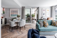 伦敦高端水岸生活 Chelsea Creek 推出蓝色海岸风格公寓