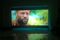 投影仪效果怎么样，当贝X3激光智能投影仪3200亮度白天能看