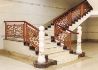 【新浪逛工厂】威亚盾铜门系列报道之楼梯扶手系列：典雅大气 尽显尊贵！