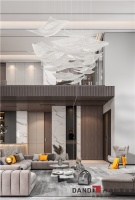 高净值人群理想居所样本 | 充满温度的轻奢黑白灰别墅豪院