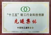 持质创新！恒洁集团获“中轻联‘十三五’轻工业科技创新先进集体”表彰