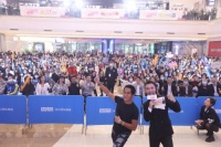 齐秦现场助阵，帝标橙色风暴挺进红星美凯龙内江传化商场！