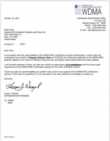 良木道美国公司获得NFRC国际门窗认证