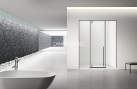 凯立|想要安装一字型淋浴房,开门方式哪种更合适?