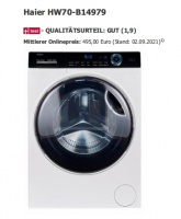 在德国：海尔洗衣机获检测最高权威Stiwa认证