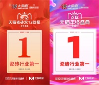 连续两年天猫双12销量第一，大角鹿大理石瓷砖有何不同