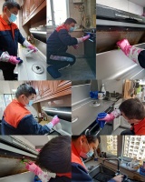 以暖心服务感恩用户，北斗星集成灶服务小哥在行动！