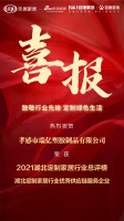 喜报｜瑞亿塑胶荣获2021湖北定制家居行业优秀生产（OEM）企业