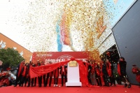 陶卫快讯|冠珠岩板四川运营服务中心揭幕仪式盛大举行