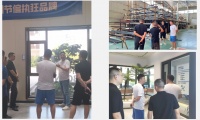 携手同行，合作共赢丨重庆美心集团张部长、罗部长一行莅临博仕尼门窗参观考察