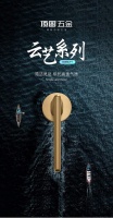 顶固云艺系列门锁丨拨云见艺，锁住安宁