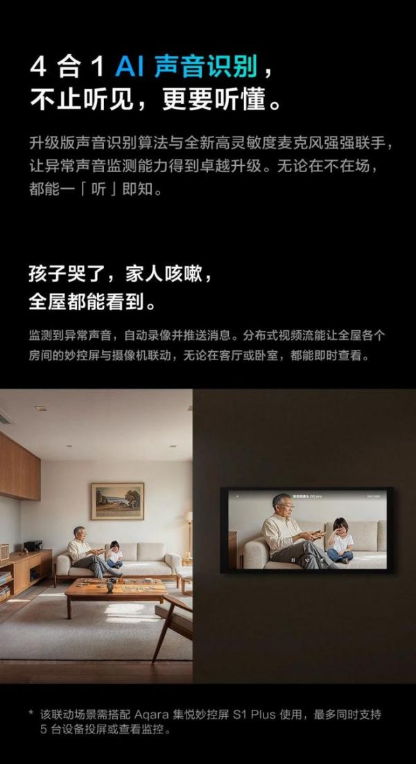 Aqara G5 Pro：首款HomeKit安防视频黑光全彩AI摄像机上市