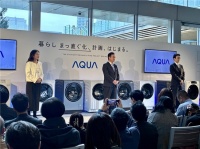 填补行业空白！海尔日本发布纯平滚筒洗衣机