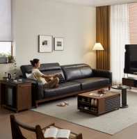 全友原木风新品上市，用暖调木色治愈日常