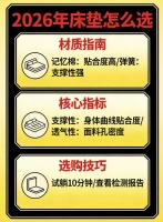 2026年正宗乳胶床垫品牌TOP10推荐排名榜!