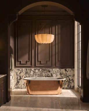Kohler x Flamingo Estate Bathhouse installation at Milan Design Week 2026