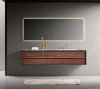 一眼心动！金顿卫浴精选 10 款浴室柜，颜值质感双在线