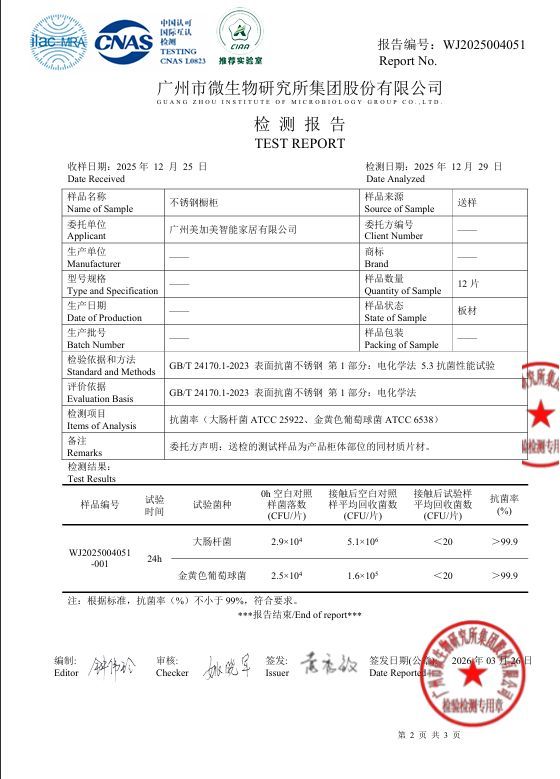 不锈钢橱柜加盟选弗洛德，检测报告筑牢信任抢抓存量机遇