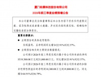 松霖科技发布2026前三季度业绩预告，净利预增 22.91%-32.37%